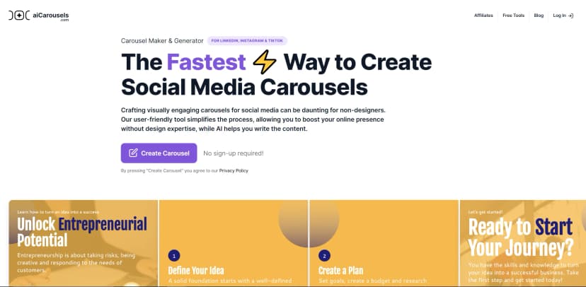 AICarousels screenshot