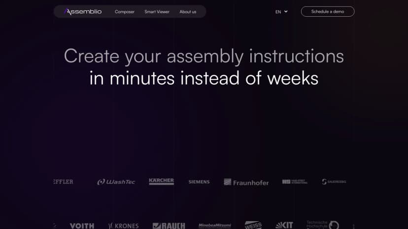 Assemblio screenshot