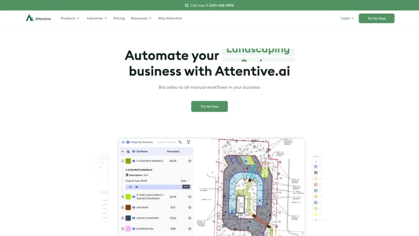 Attentive screenshot