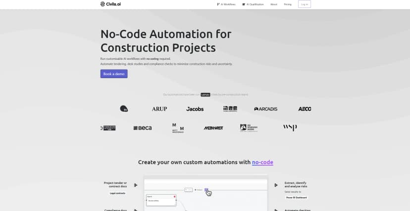 Civils.ai screenshot