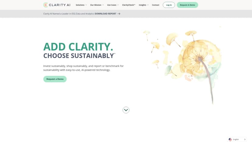 Clarity AI screenshot
