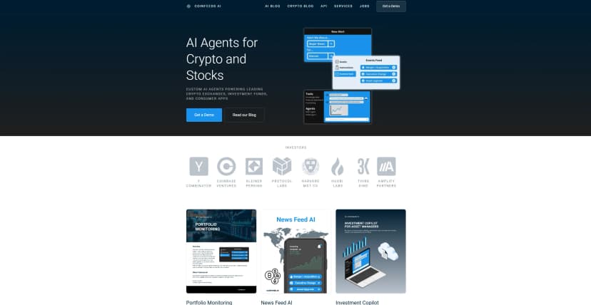 Coinfeeds screenshot