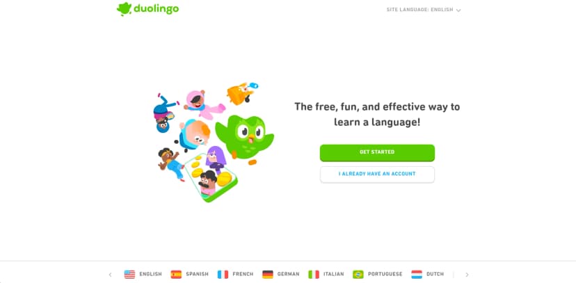 Duolingo screenshot
