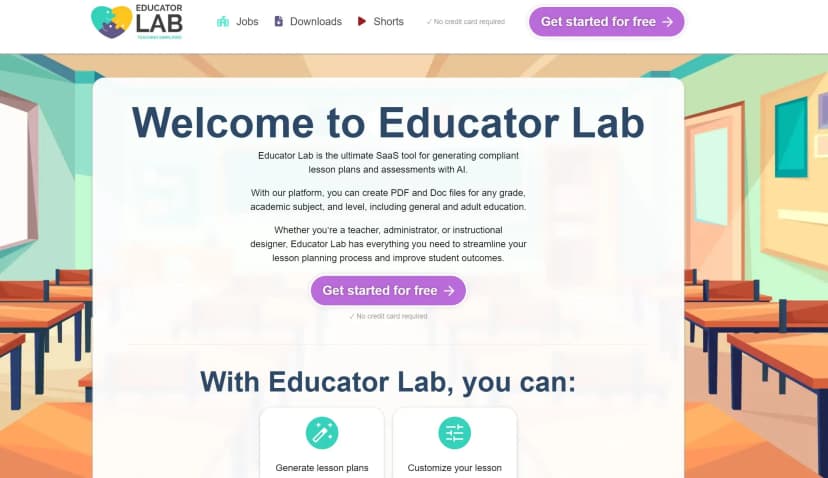 EducatorLab screenshot