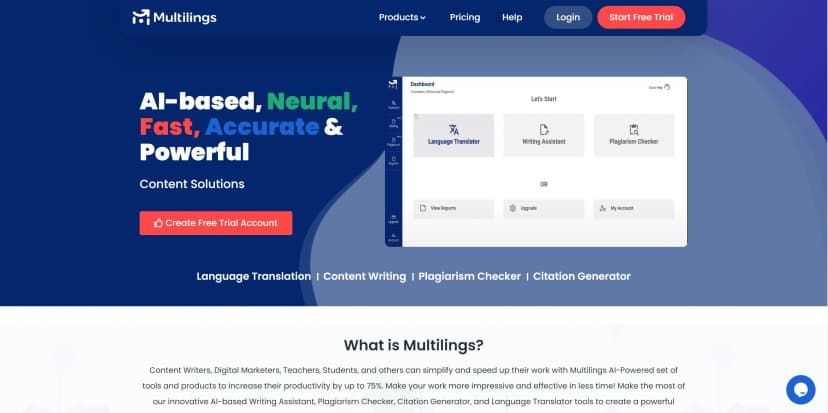 Multilings screenshot