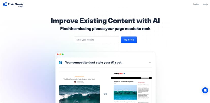RivalFlowAI screenshot