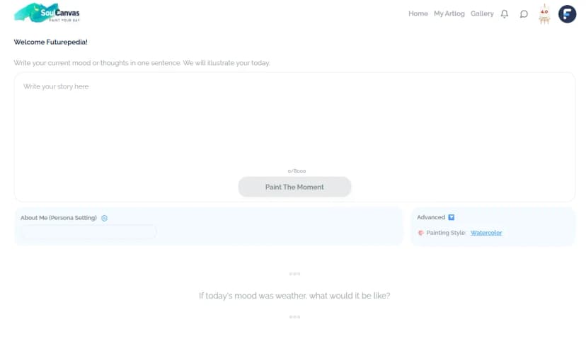 SoulCanvas screenshot