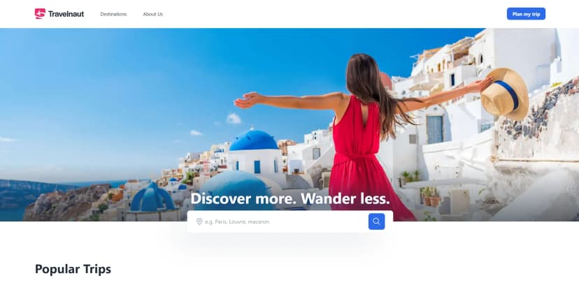 Travelnaut screenshot