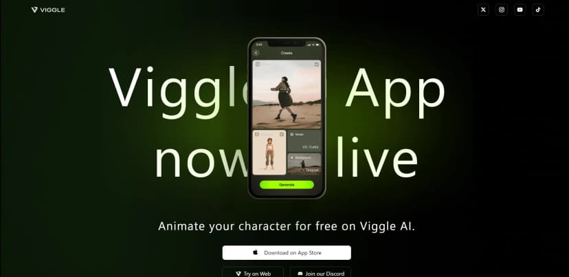 Viggle AI screenshot