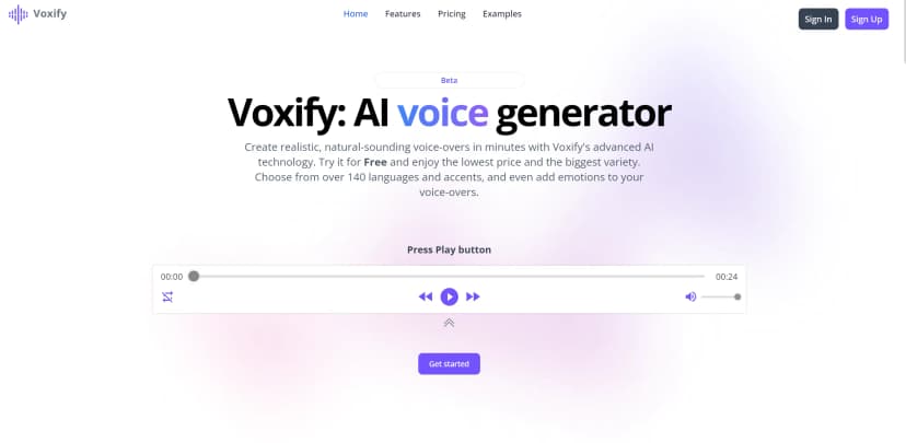 Voxify screenshot