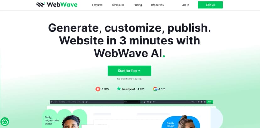 WebWave screenshot