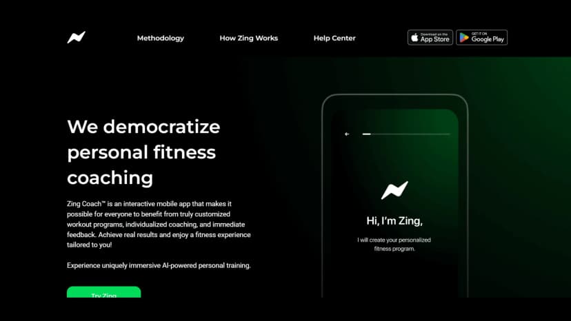 Zing Coach screenshot