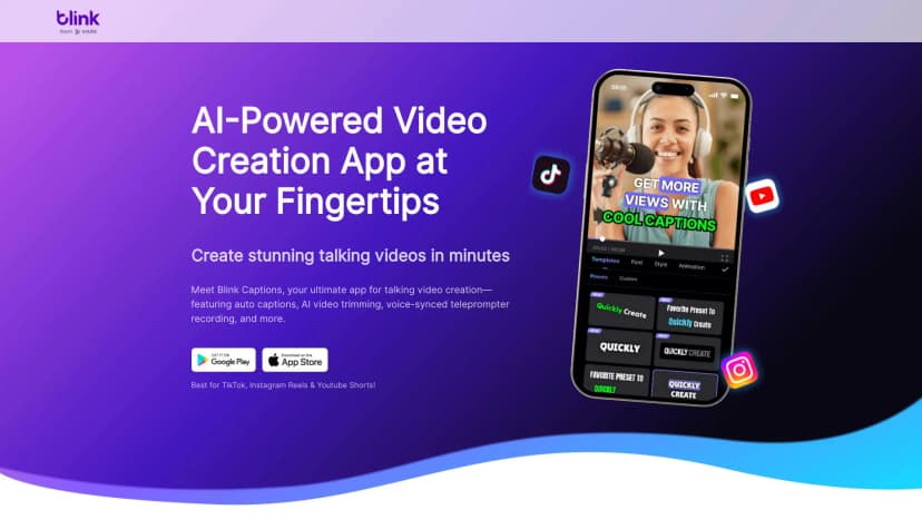 BlinkVideo screenshot