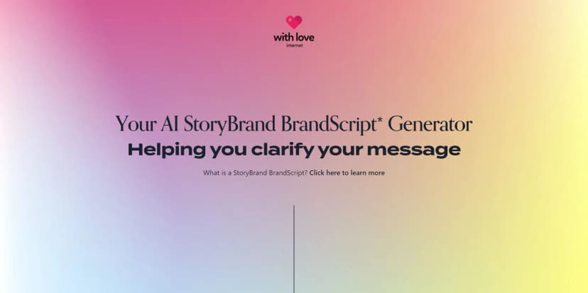 BrandScript Generator screenshot