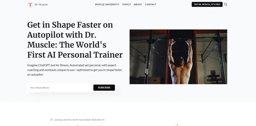 Dr. Muscle screenshot