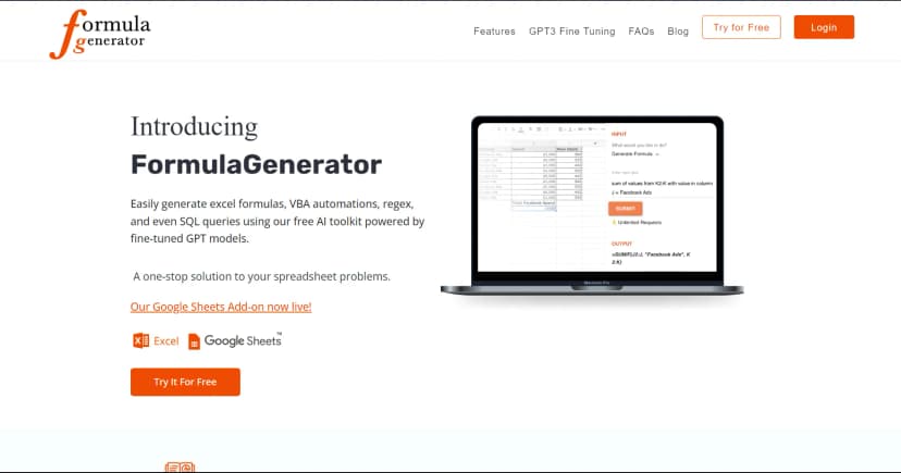 Formula Generator screenshot