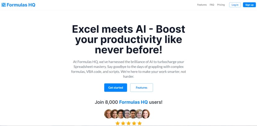 Formulas HQ screenshot