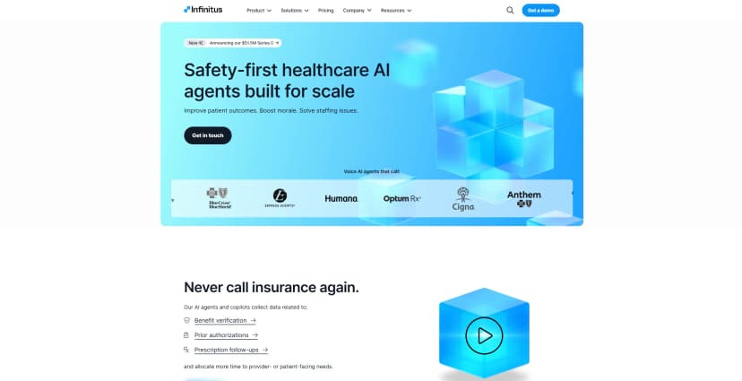 Infinitus Systems screenshot