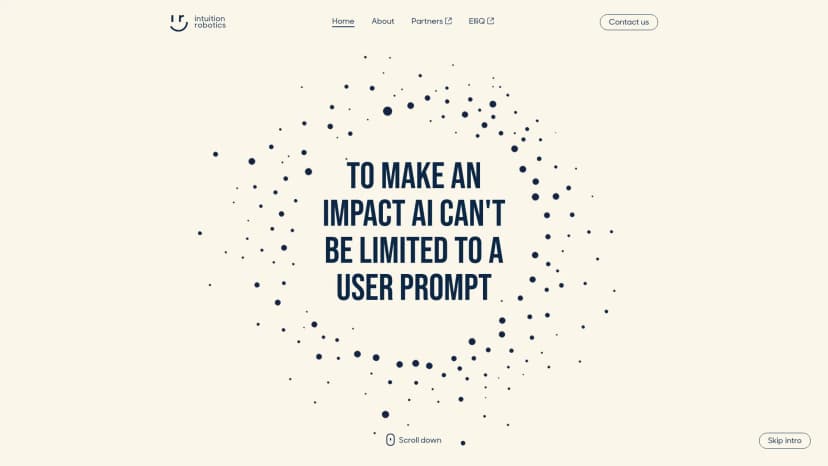 Intuition Robotics screenshot