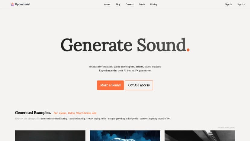 Optimizer AI screenshot