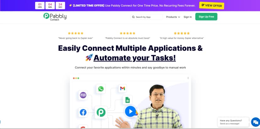Pabbly Connect screenshot
