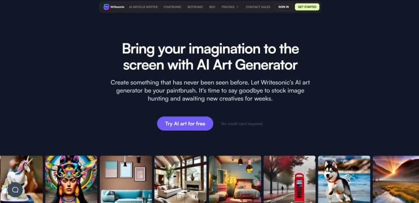 Photosonic AI screenshot