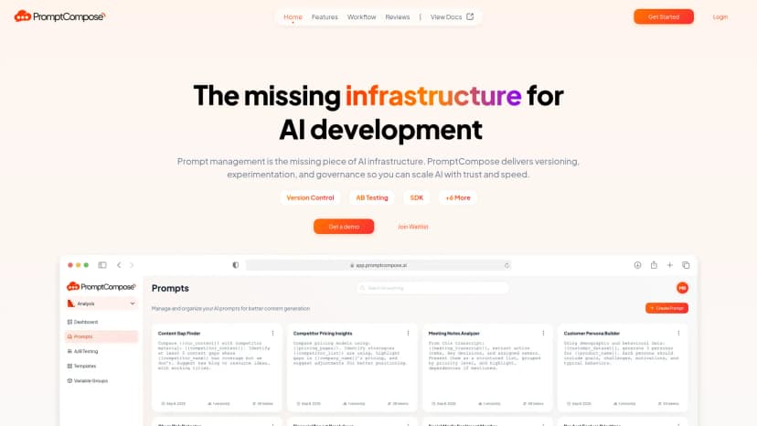 PromptCompose screenshot