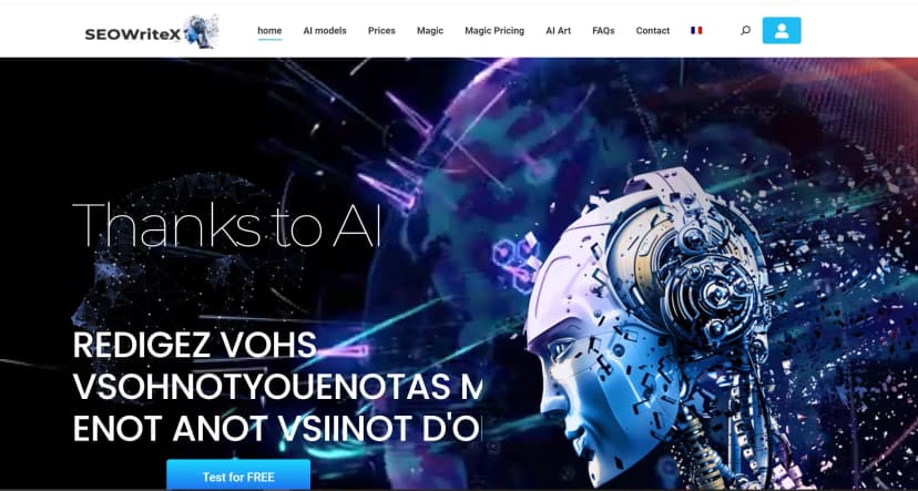 SEOWriteX screenshot