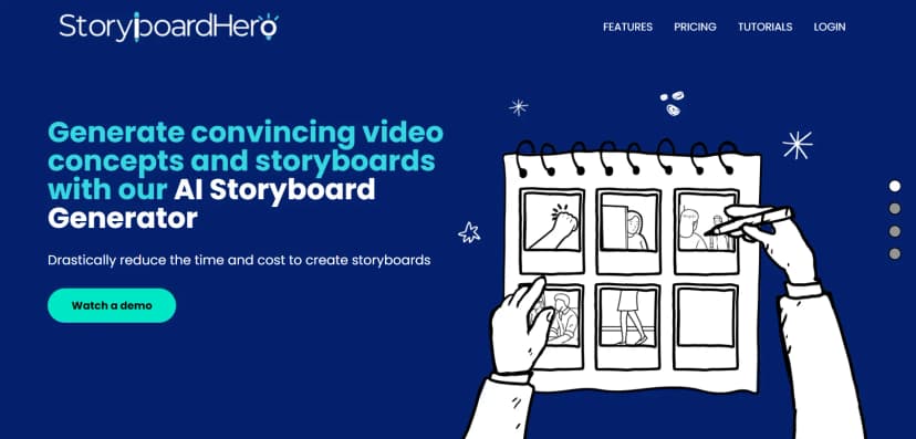 Storyboard Hero screenshot