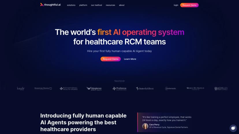 Thoughtful AI screenshot