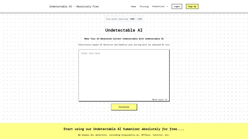 Undetectable AI Pro screenshot