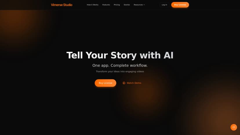 Vimerse Studio screenshot