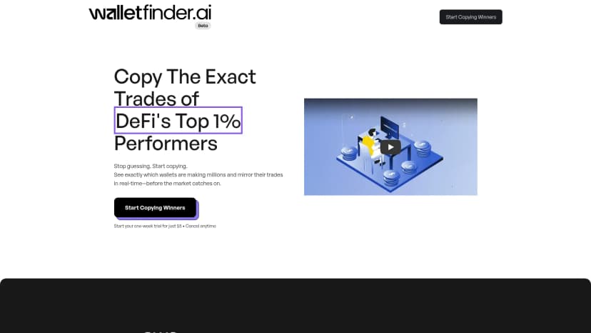 WalletFinder.ai screenshot