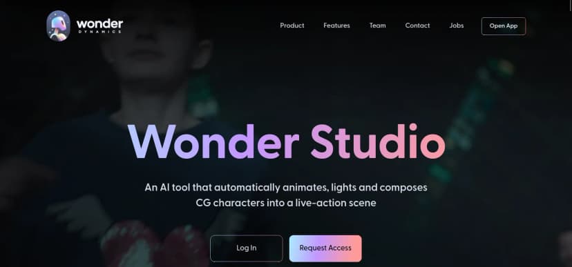 Wonder Studio screenshot